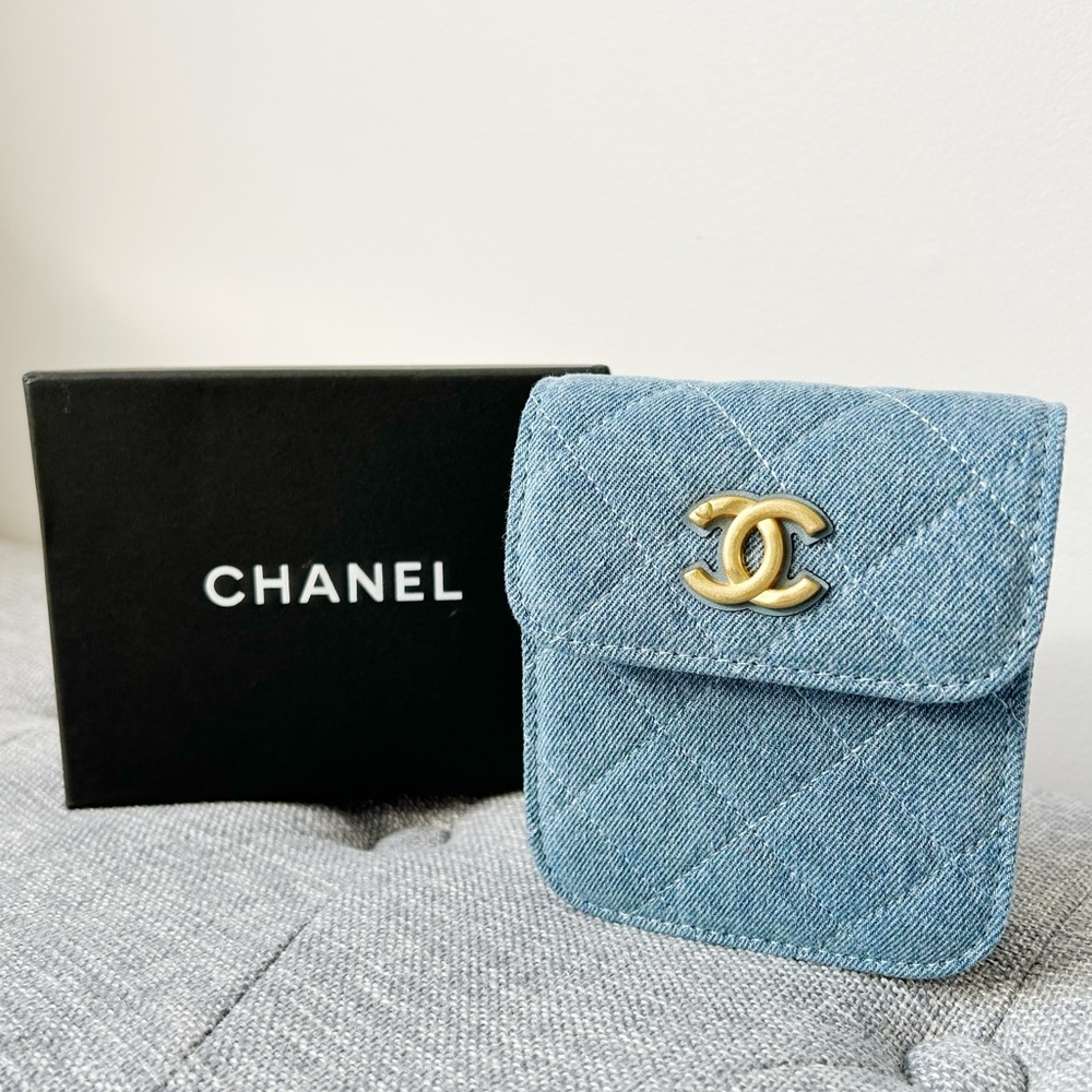 Chanel Beauty Blue Denim bag